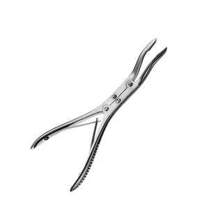 Rongeurs à double action à becs ronds de 18 mm, 17 cm, instrument dentaire orthodontique, pinces de coupe de précision en acier inoxydable - Product Image 2