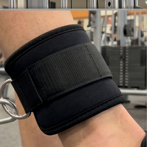 Sangle de cheville réglable pour machine à poulie, fixation de câble haute élasticité, pour entraînement de musculation des jambes, sangles de puissance, support de barre pour les jambes - Product Image 4