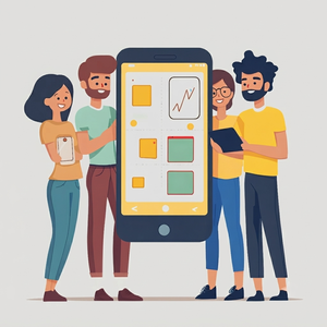 บริการพัฒนาแอปพลิเคชันพื้นฐานระดับมืออาชีพ: การออกแบบ UI/UX และการวางจำหน่ายแอปพลิเคชันบน iOS และ Android ประสิทธิภาพสูง - Product Image 2