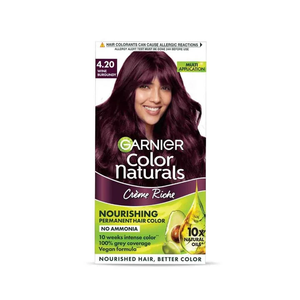 Crema colorante para el cabello color vino burdeos para un fácil cuidado del cabello en casa. La coloración ayuda a lograr un color profundo y rico y un aspecto suave y uniforme. - Product Image 1