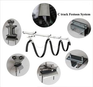 Nuevo Carro Manual de Acero Inoxidable para Grúa EOT, Capacidad de Carga de 30-60 kg, Portacables de 3 Niveles con 4 Ruedas, Diseño Duradero - Product Image 3