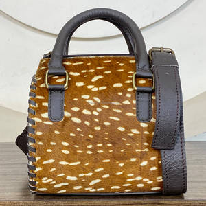 Bolsos de Viaje Vintage de Cuero Genuino con Estampado de Ciervo Estilo Western, Bolsos Cruzados de Moda Boutique Western, Bolso de Mano Unisex para Fin de Semana - Product Image 5