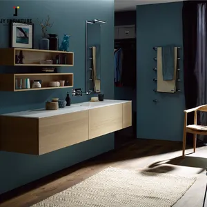 Современный матовый серый Горячий тренд МДФ Бескаркасный шкаф для ванной комнаты с хорошей ценой предложение от фабрики
