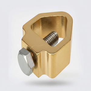 ผู้ส่งออกอุปกรณ์ทองเหลืองสำหรับการต่อสายดินแบบหนักจากอินเดีย สำหรับแผงควบคุมและระบบไฟฟ้า มีจำหน่ายในปริมาณมาก - Product Image 1