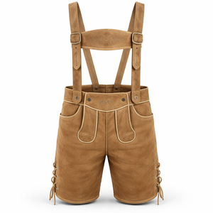 Pantalones Lederhosen sin Cuero para Pedidos al por Mayor con Logotipo Personalizado y Serigrafía - Proveedor Mayorista OEM/ODM para Ropa Europea - Product Image 1