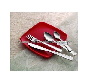 Ensemble de couverts en acier inoxydable le plus récent avec fourchette cuillère en argent Vaisselle de table pour mariage et autres occasions - Product Image 1