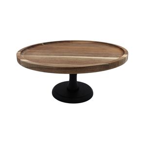 Hand <b>Crafted</b> Design Cake Stand Wooden Cake Stand Cake <b>Tools</b> Wooden Cake Platter Solid Wood Cake Stand At very best selling Price - Product Image 1