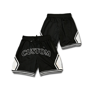 Shorts de basketball pour hommes respirants et à séchage rapide de haute qualité, service OEM et ODM, shorts de basketball personnalisés en vente - Product Image 4