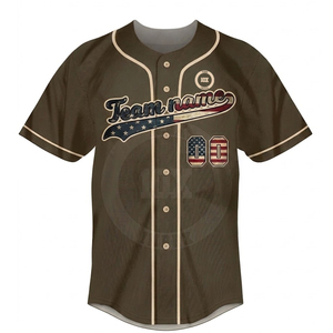 Maillots de baseball personnalisés aux designs uniques, best-sellers. Créez votre propre maillot de baseball en gros. - Product Image 3