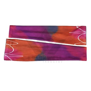 SPARKWELL INDUSTRIES Manchons de cyclisme unisexes anti-UV, couleur unie, blocs de couleur, Spandex/Polyester 120g, compression sportive pour - Product Image 2