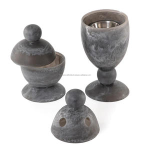 Luxury Arabic Style Fragrance Oud <b>Wood</b> Incense <b>burner</b> black Resin Ball Stainless Steel Metal Incense <b>Burner</b> Fashion Craft India - Product Image 2