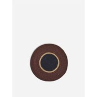 Set de table rond en paille tressée écologique, style bohème, isolant thermique, pour la décoration de table à manger et accessoires de cuisine