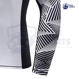 เสื้อคอมเพรสชั่นผู้ชาย น้ำหนักเบา คุณภาพสูง ระบายอากาศดี ขายดีที่สุด แขนยาว สำหรับออกกำลังกาย เสื้อรัดกล้ามเนื้อผู้ชาย - Product Image 3