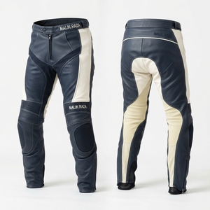 Custom Motorcycle Competition <b>Trousers</b> | <b>Men</b> Women | Genuine <b>Leather</b> | Racing Club Graphics - Product Image 1