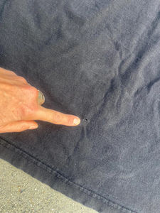 T-shirt pour homme en coton épais de qualité supérieure, sur mesure, respirant, style streetwear, avec finition délavée à l'acide et couture simple - Product Image 4