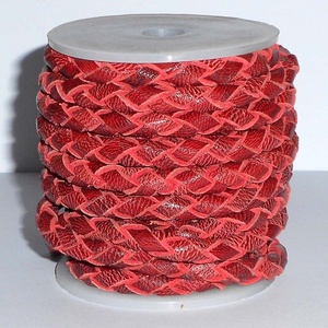 High Quality Vintage 8mm Round Flat Wax Cord DIY Jewelry Findings Durable Polyester Material for Crafts Accessories - Product Image 2