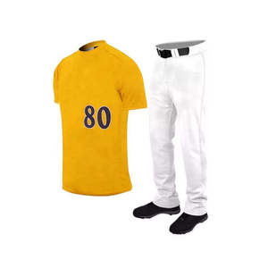 ustom <b>Baseball</b> Uniforms Breathable Quick Dry Anti-Bacterial Adult Plus Size Short Sleeve Summer Sports Wear 100% - Product Image 5