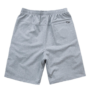 Shorts Bermuda pour homme en polyester uni avec cordon de serrage à la taille et poches avant, style décontracté, tissu tricoté à séchage rapide - Product Image 5