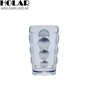 [Holar] Gobelets à brosse à dents en plastique transparent, légers et durables, de conception moderne, fabriqués à Taïwan, pour l'hôtellerie - Product Image 1