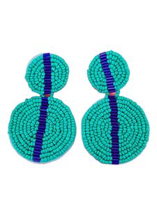 Pendiente de diseño de calabaza bordado con cuentas hecho a mano elegante con aspecto elegante y hermoso acabado de Hiba Enterprises - Product Image 2