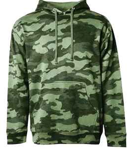 Sudadera con Capucha de Camuflaje Personalizada al por Mayor para Hombre y Mujer, Ropa de Exterior, OEM, Marca Privada, Proveedor con MOQ Bajo - Product Image 4