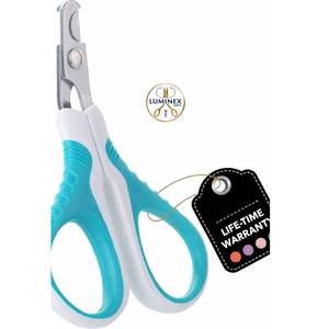 Coupe-ongles pour chat et chaton en acier inoxydable, design luxueux et doux, facile à utiliser, coupe précise et nette, coupe-ongles pour animaux de compagnie - Product Image 1