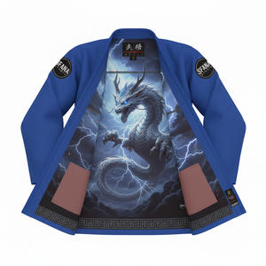 Kimono de Jiu-Jitsu Brésilien Premium 100% Coton Durable Écologique 400g Tissage Perlé pour Hommes et Femmes Entraînement - Product Image 1