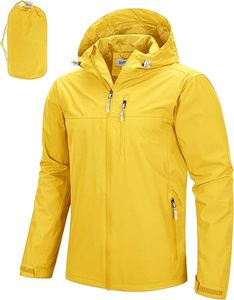 Hemistyles Men's Winter <b>Long</b> <b>Waterproof</b> Windproof Heated Bomber Jacket with Stand Collar-Stylish & Practical - Product Image 1