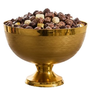 Vintage <b>Chocolate</b> Desserts Serving Bowl Superior Quality Metal Stainless Steel <b>Chocolate</b> Bowl For <b>Weddings</b> Parties Or Any Events - Product Image 5