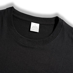 Conjunto de Camiseta y Pantalones Cortos de Algodón Casual para Hombre, Color Sólido, Transpirable, Cuello Redondo, Ropa de Punto para Verano, Conjunto de Camiseta de Algodón Estampada para Otoño - Product Image 5