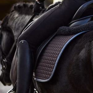 Ensemble de tapis de selle personnalisés en tissu pour chevaux, style western, dressage équestre, en laine, avec cordons assortis pour le saut d'obstacles - Product Image 4