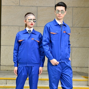 Cotton Hi Vis Breathable <b>Waterproof</b> Unisex <b>Work</b> Coverall CE Certified Industrial Safety Uniform Jumpsuit Customizable Digital - Product Image 3