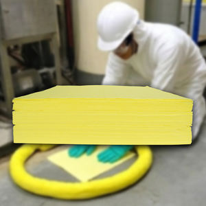 Almohadilla Absorbente para Control de Derrames Químicos 160, Almohadilla Absorbente Universal para Líquidos Peligrosos Ácidos y Alcalinos en la Industria, Laboratorio y Fábrica - Product Image 1