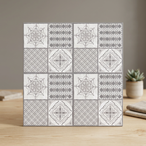 Carreaux de céramique de style marocain de qualité supérieure en gros, 400x400mm, carreaux de porcelaine à motifs floraux, pour extérieur, imperméables, antidérapants, pour murs - Product Image 2