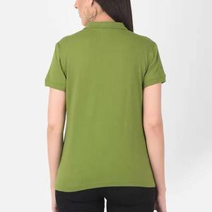 <b>Women's</b> Cotton Short-Sleeve T-<b>Shirt</b> <b>Polo</b> for Summer Cotton Material Breathable <b>Women's</b> <b>Polo</b> tshirts Wholesale Customized - Product Image 4