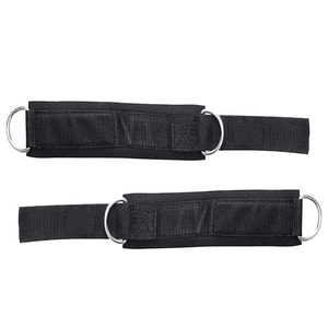 Breathable Non-Slip Neoprene Padded Ankle Straps Adjustable for Closure for Exercise Machines Compression Leg Cuffs for Glute - Product Image 4