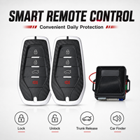 Système d'alarme de sécurité automobile 12V avec télécommande anti-hijacking à code roulant pour verrouillage/déverrouillage de véhicules