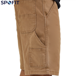 Pantalones Cortos de Algodón Casuales de Corte Regular Personalizados al por Mayor para Hombre, Nuevo Estilo, Hechos a Medida, de Color Sólido, Pantalones Cortos de Mezclilla 100% Algodón para Hombre - Product Image 5