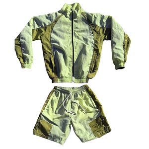 Conjunto Deportivo Corto de Verano Unisex, Chaqueta y Pantalones Cortos Transpirables de Secado Rápido, Tallas Grandes, MADE BY BS - Product Image 1
