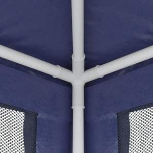 Blue 9.8'x13.1' HDPE <b>Wedding</b> & <b>Party</b> <b>Tent</b> with 4 Mesh Sidewalls - Product Image 6