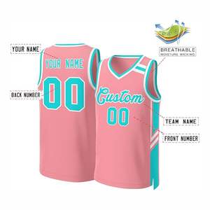 Camiseta de Baloncesto Informal Personalizada, Sublimada, Deportiva, Transpirable, de Malla, de Secado Rápido, con Nombre Personalizado, para Verano - Product Image 5