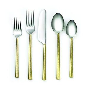 <b>Copper</b> Flatware Set Modern Design Rust Resistant Metal <b>Utensils</b> Wedding Tableware High Mirror Polish Trending <b>Copper</b> - Product Image 1