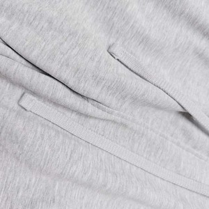 Pantalones Cortos de Forro Polar Blancos para Hombre, Tela Gruesa y Suave, Cintura con Cordón, Casuales, para Gimnasio, Entrenamiento, Descanso, Servicio de Logotipo Personalizado OEM - Product Image 3