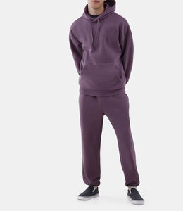 Survêtements personnalisés pour femmes, grammage lourd 500 GSM 350 GSM, en molleton polyester/coton, avec broderie, comprenant un sweat à capuche oversize et un short - Product Image 1