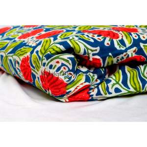 Fait main, écologique, 100% coton pur, respirant, séchage rapide, léger, imprimé à la main, magnifique design indien pour filles et femmes - Product Image 2