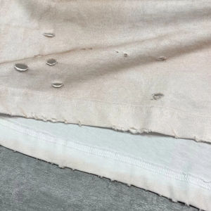 Camiseta de algodón para hombre al por mayor OEM/ODM, 230 g/m², unisex, corte holgado, con impresión de logotipo personalizado, diseño liso. - Product Image 5