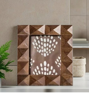 Timeless Pine Handmade Customizable Eco-Friendly Mango <b>Wood</b> <b>Photo</b> <b>Frame</b> | Premium Solid <b>Wood</b> Rustic Tabletop <b>Frame</b> for - Product Image 6