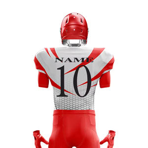 Uniforme de fútbol americano de poliéster 100% al por mayor de alta calidad personalizado y Calidad única para equipos - Product Image 2