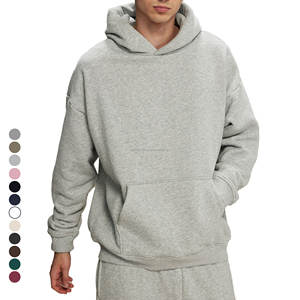 Sudaderas con capucha para hombre/sudaderas con capucha para hombre Invierno Logotipo personalizado 400GSM Sudadera con capucha Lisa para hombre Polar Fleece Casual Oversized HoodieDDP Envío - Product Image 1