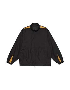 Bomber court personnalisé hiver coupe-vent pull hommes sweats à capuche quart fermeture éclair poche à rabat Patchwork Letterman Varsity Jacket - Product Image 1